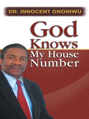 cover image of God Knows My House Number